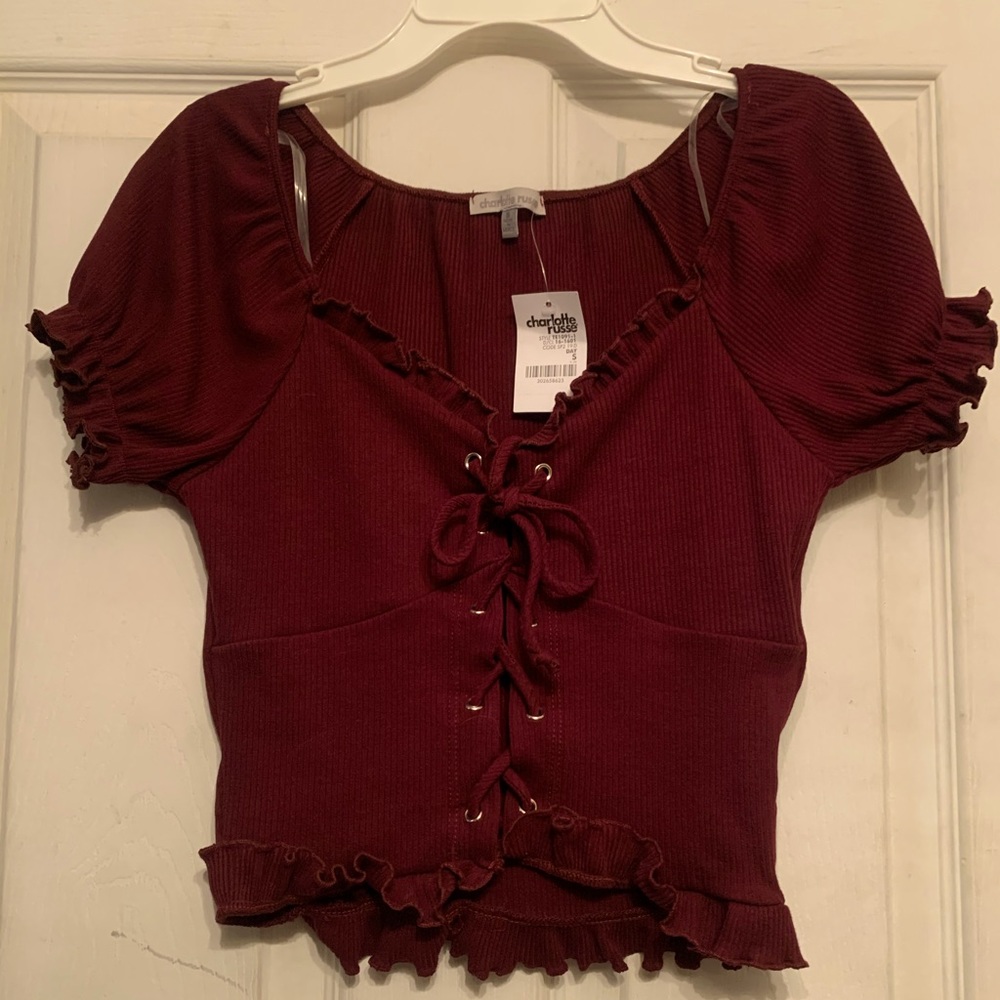 NWT Charlotte Russe Crop Top